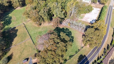 Aerial overview of property's location