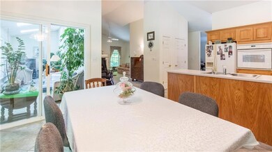 Stroll out into the sunroom with...