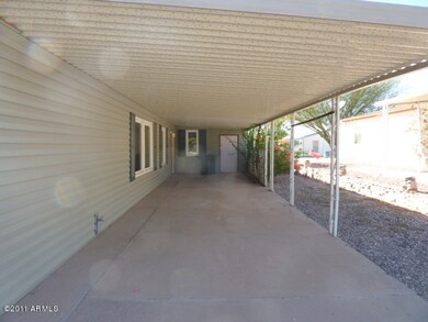 Carport area