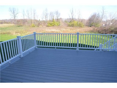Exterior Back. Maintenance-free Trex deck with vin