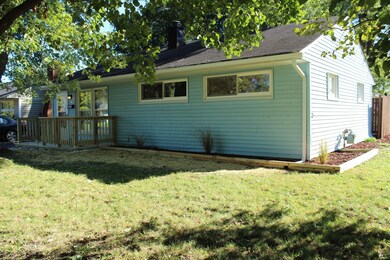 New porch & landscaping