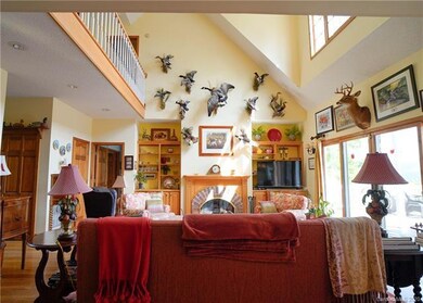 Open floor plan for indoor/outdoor entertaining