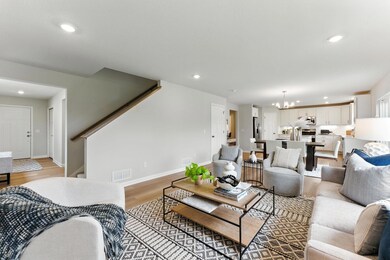 Kingston floorplan, ready Dec 2025! Photo of similar home. Colors, styles and selections will vary.