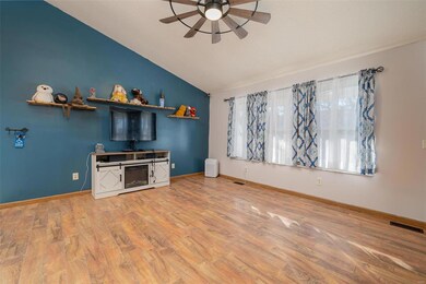 High vaults and great natural lighting in living r
