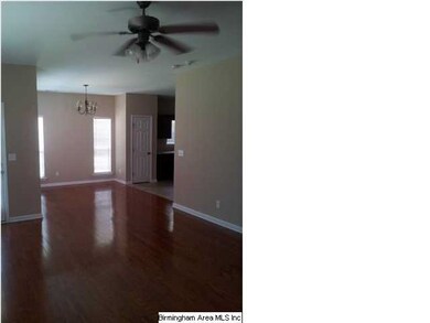 View of Combination Dining Room and Living ARea
