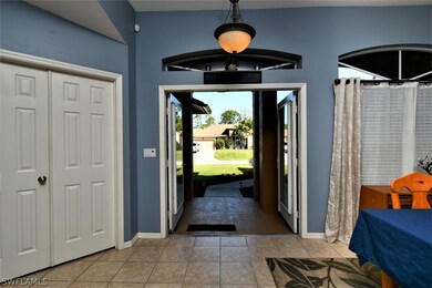 Interior Front entry with dining to the right and