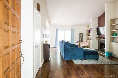 Enter the front door into the spacious Family Room