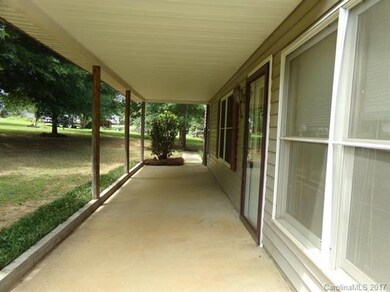 Front covered porch