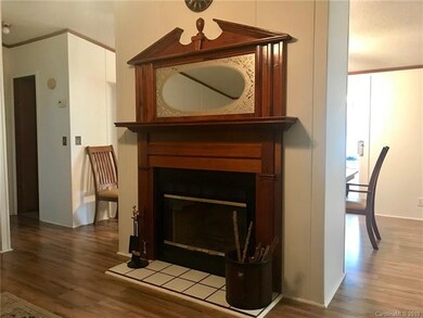 Beautiful fireplace.