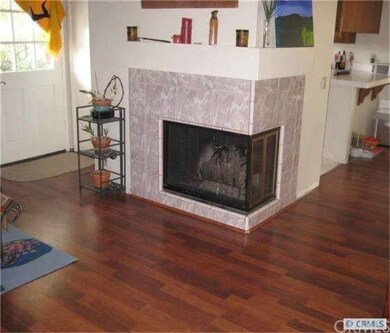 Fireplace in living room