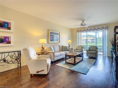 Great room with wood floors