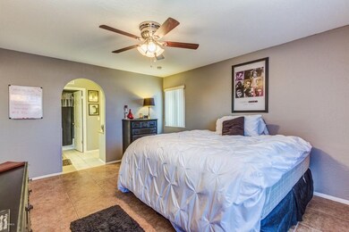 Master Bedroom into Bath