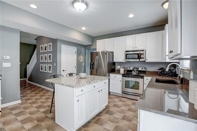 Kitchen with quartz counter tops