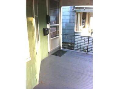Exterior Front Sturdy wrought Iron railings surrou