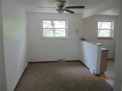 Open dinning area