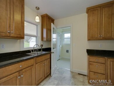 Kitchen with granite counters