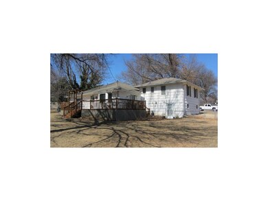 Rear deck and expansive addition