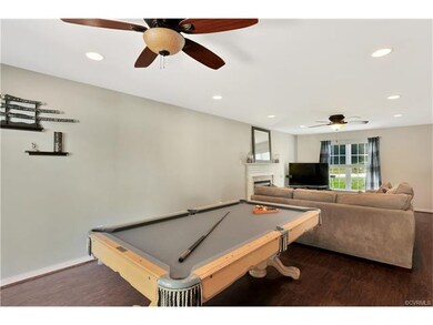 From back of family room facing front.