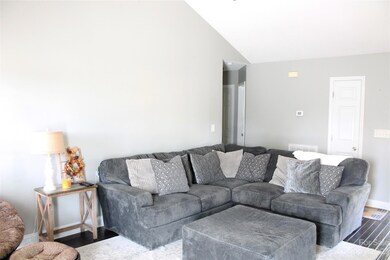 Great Room with Cathedral Celing