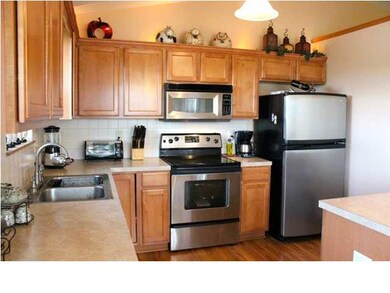 Stainless Steel Appliances Eating Bar