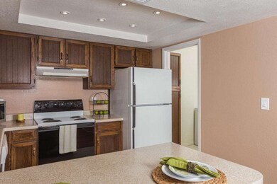 Updated recessed lighting in kitchen