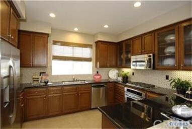 Gourmet kitchen, as shown in the model