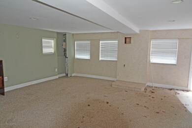 Converted garage to family room