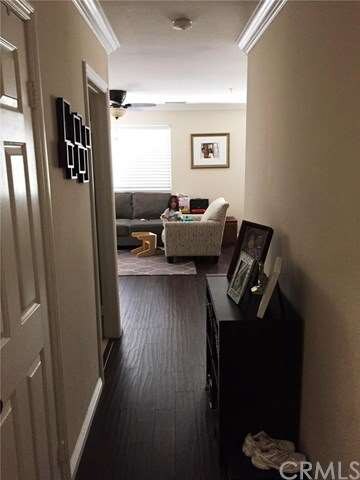 Entry Way With hardwood Flooring