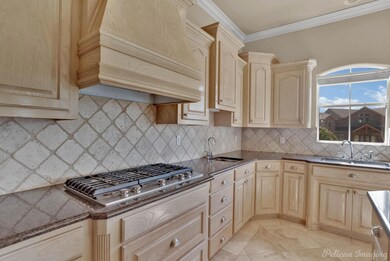custom kitchen design with lots of natural light