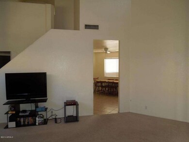 Living Room to eat-in kitchen