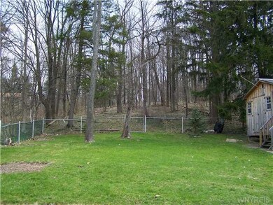 Yard/Garden Wooded back yard
