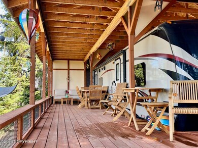 Large, protected deck