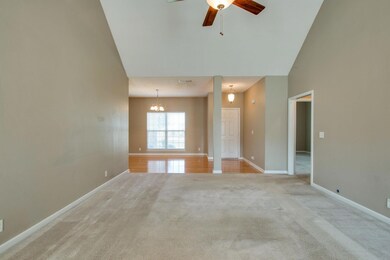 Dining room is open to family room.