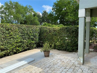 Front Hedge giving privacy to patio