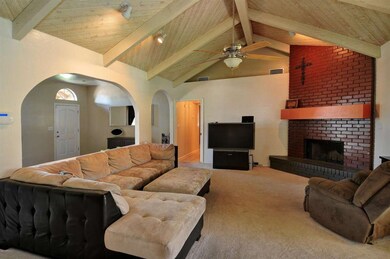 Family room view