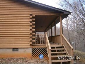 Long 8 covered front porch