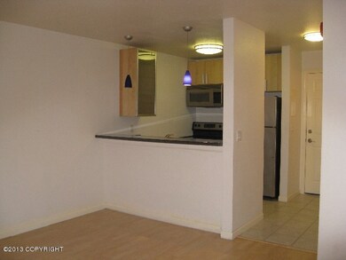 Living to kitchen