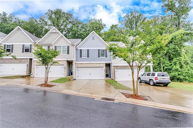Multi unit property with a garage, concrete drivew