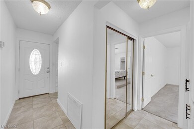 Hallway leading to bedrooms.