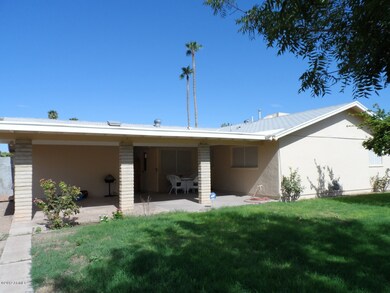 Covered patio