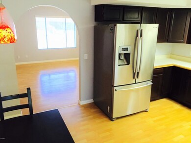 Frye kitchen to living room