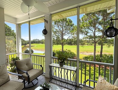 Screened in porch