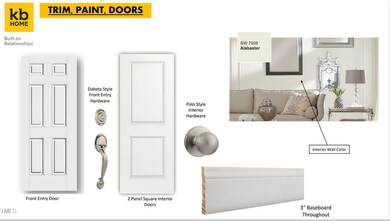 Trim, doors, paint Color Scheme