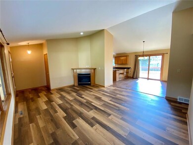 Living Room & Dining Area