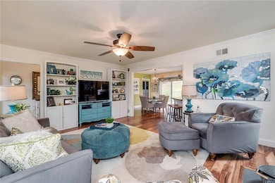 Total open concept living space.