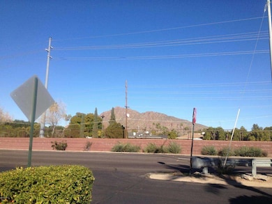 Mountain view from front of property