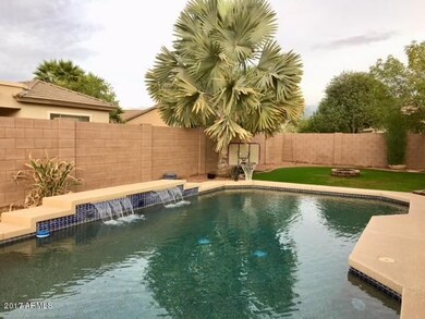 Pebble Tec Pool w/Water Feature