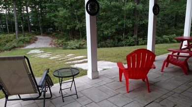 Stone patio