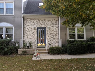 Front stone surround & porch