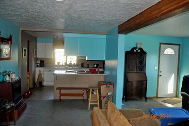 Living open to Kitchen